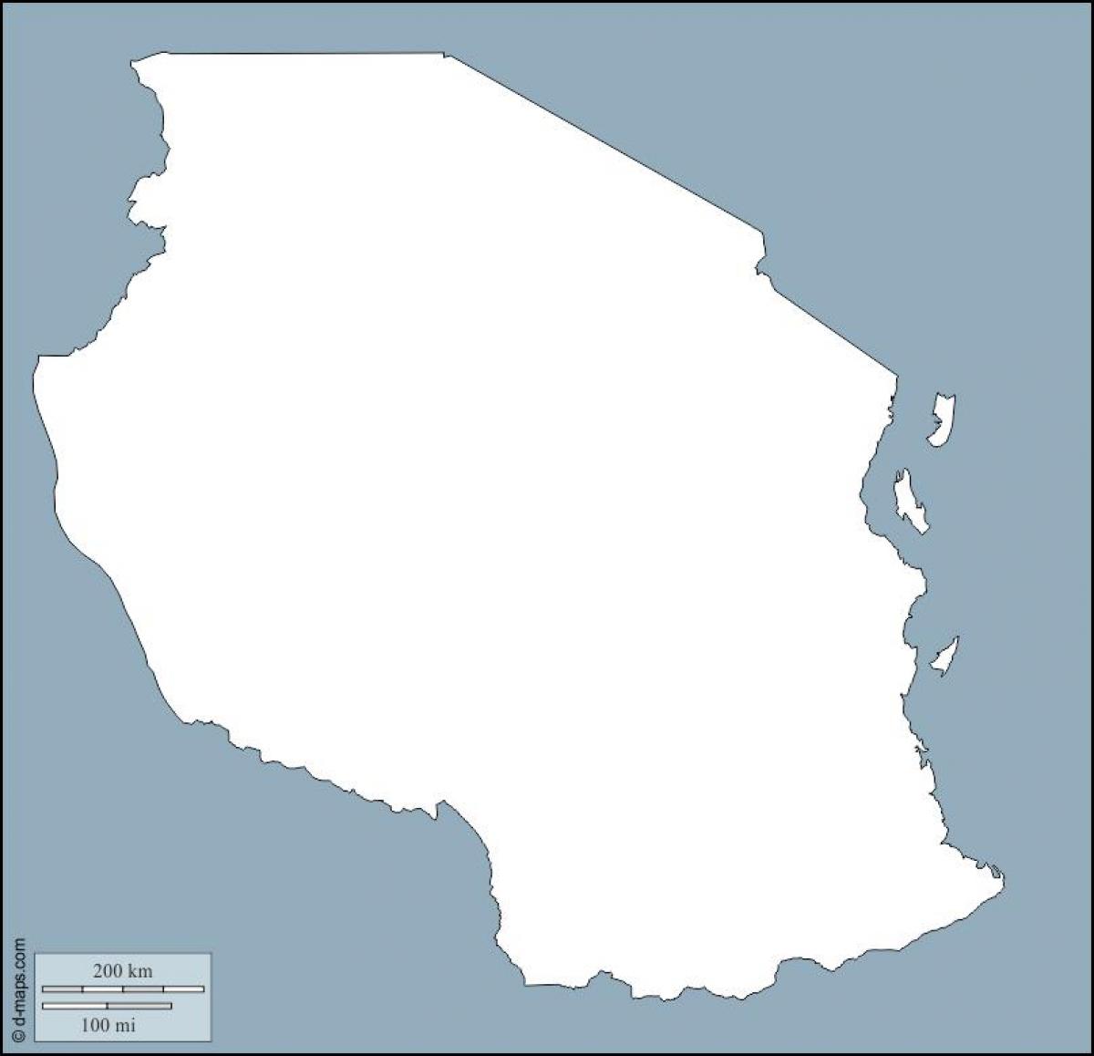 Mapa da tanzânia estrutura de tópicos